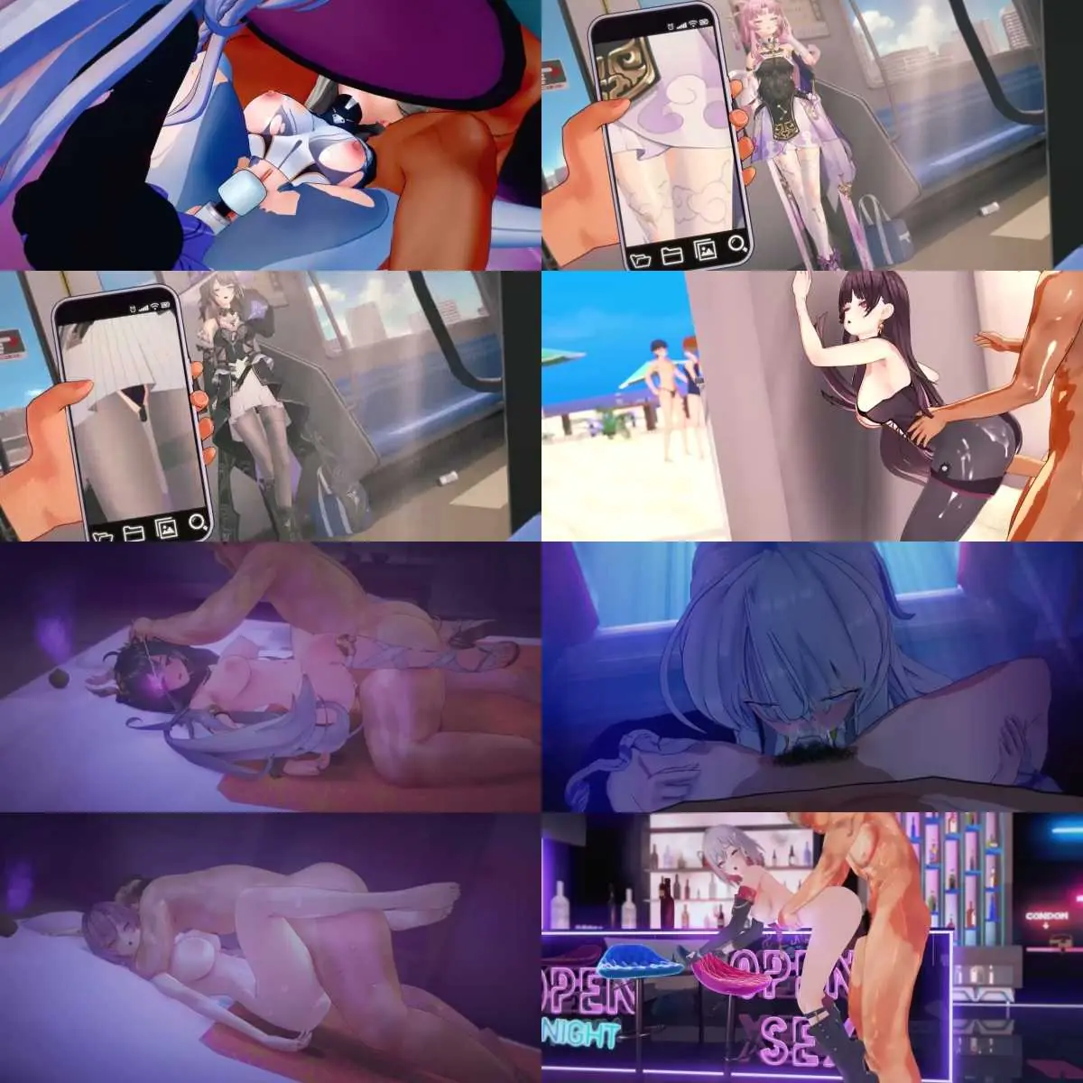 【MMD】【更新至2025.7.1】精品合集2_超高质量R18MMD_只因你太美_纯啪_含NTR【1.6G/8V】【FM转BD】