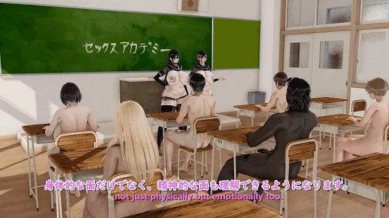 [绝赞3D/NTR/CV] YeYeBirdie 6月新作：Sex Academy 1+2 媚黑爆乳人妻在性爱学院担任性知识实操教师 [2.6G/FM/WY]