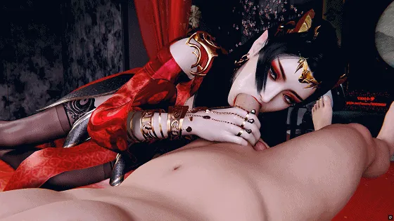 [3D/动态/VAM] 小梦：美杜莎修练 极品黑丝长腿女神一字马骑乘抱肏中出 [2.1G/FM/WY]