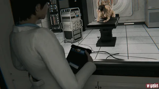 [3D/无修/CV] wgqhs 5月新作：Laboratory Experiment №1 克莱尔 性感御姐丧尸巨根后入中出 [493M/FM/WY]