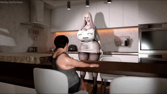 [3D/NTR/VAM] Fyronyx 6月新作：家访艳母 黑丝爆乳人妻家中自慰被上门家访的猥琐老师威胁侵犯中出 [中配/中字] [927M/FM/WY]
