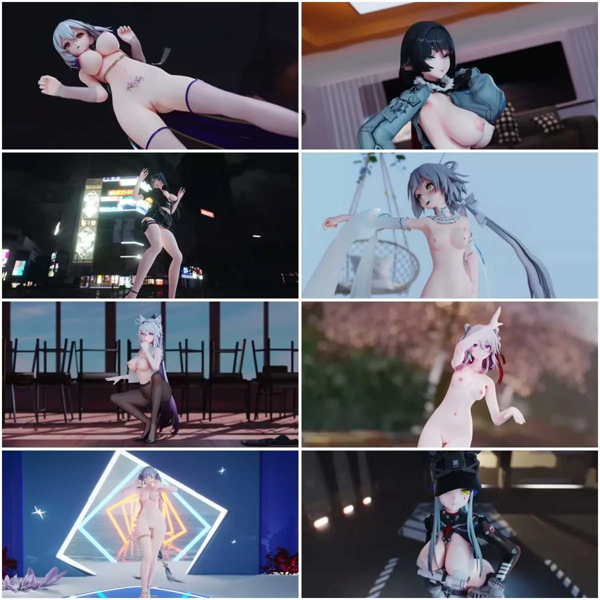 【MMD】【更新至2025.6.1】精品合集2_高质量R18MMD_Lucia【1.4G/8V】【FM转BD】