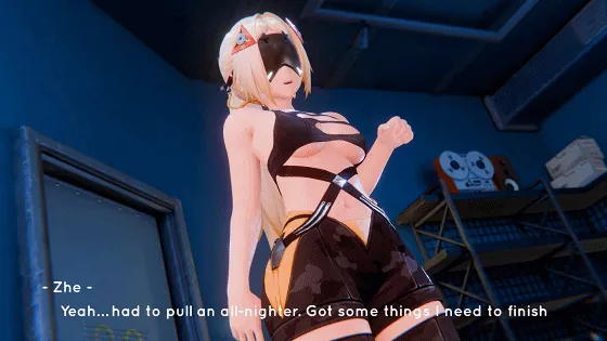 [3D/无修/CV] ToonE 5月新作：Trigger Training After Dark 扳机的耐久训练 性感御姐女上位骑乘榨精 [1.8G/FM/W