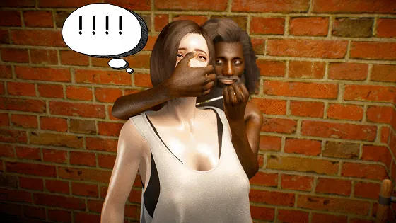 [3D/夫目前犯/NTR] HolyCcCc：Jiyeon's NTR love story prologue part 2 性感人妻被恶臭流浪汉下药迷奸中出