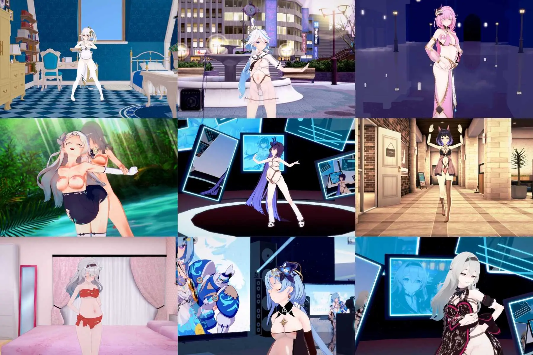 【MMD】【更新至2025.10.27】精品合集_高质量R18MMD_yuci_孕肚_futa【4G/30V】【FM转BD】