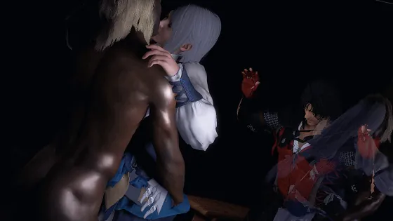 [3D/夫目前犯/NTR] szyca：吉兒NTR 无能男友只能看着黑丝女友被黑人侵犯中出 [1.6G/FM/WY]