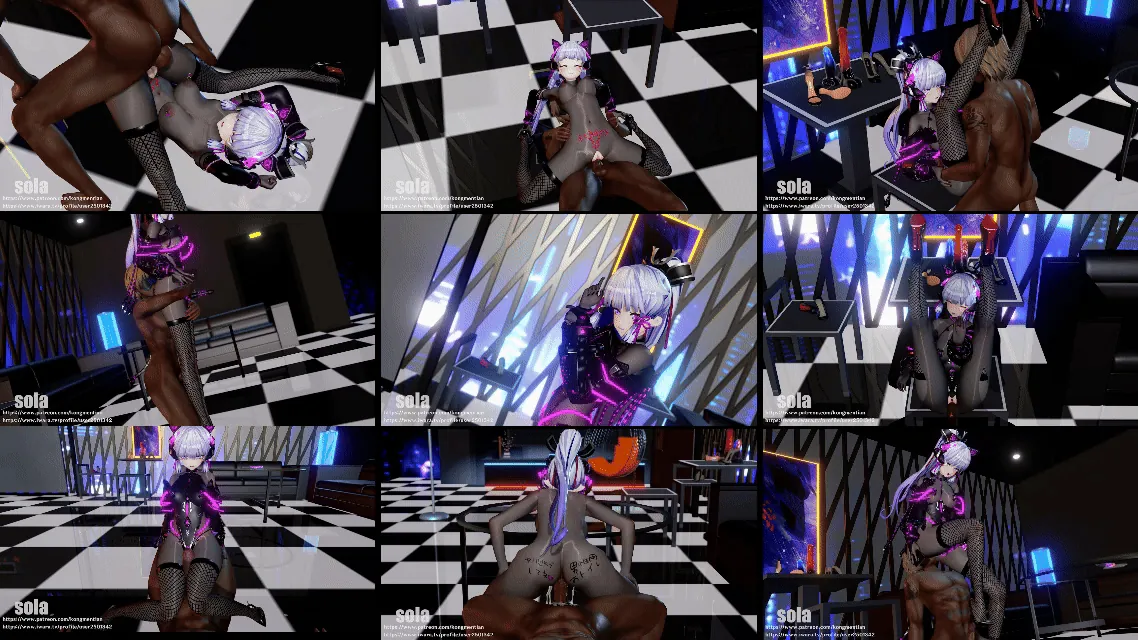 【3D同人动画】sola-原神-神里绫华恶堕【280mb-4.25分钟】飞猫+百度