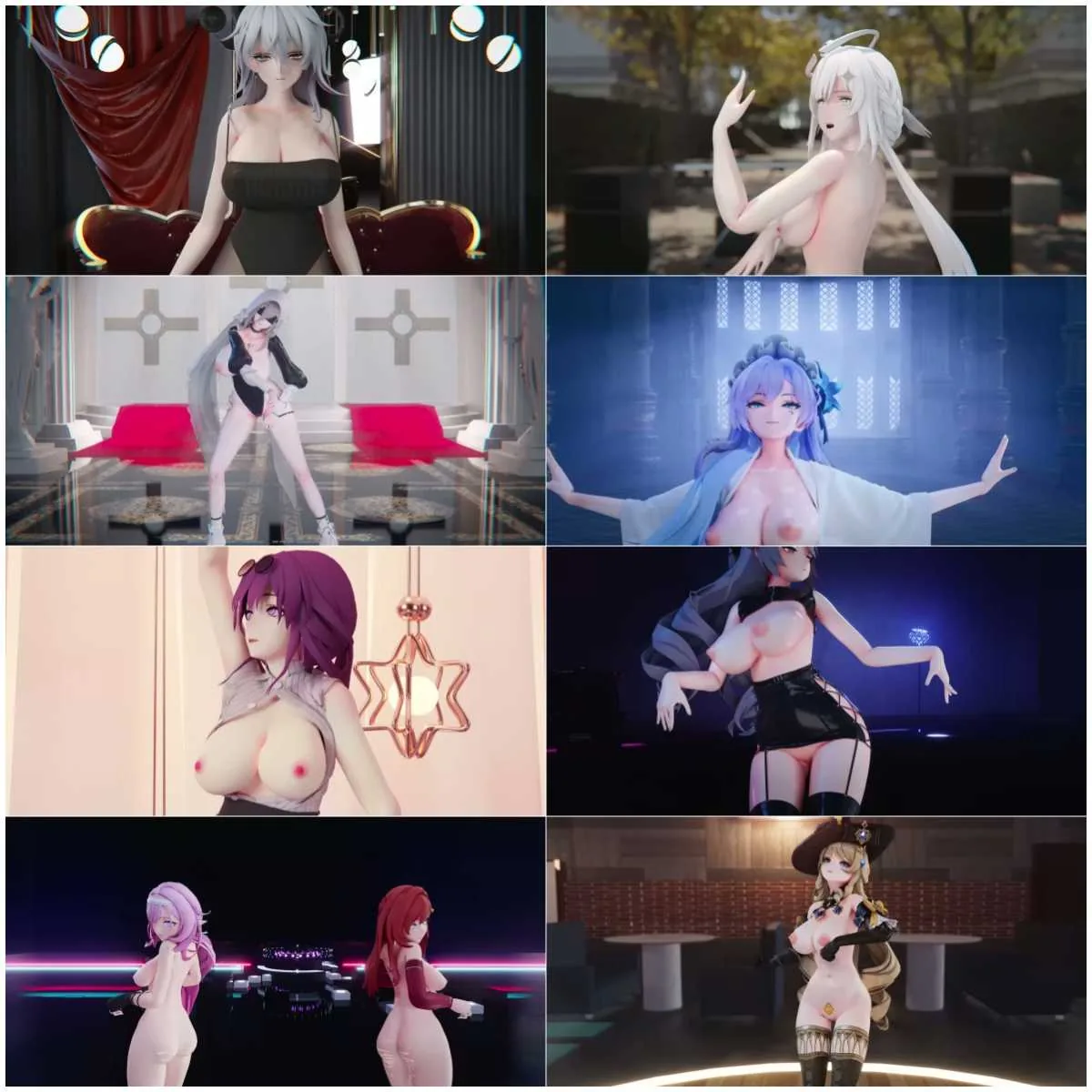 【MMD】【更新至2025.6.1】精品合集5_高质量R18MMD_Lucia【1.7G/10V】【FM转BD】
