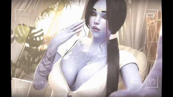 [3D/无修/NTR] NyueX 8月新作：Widowmaker Bride-to-be! 黑百合 性感未婚妻被人渣前男友威胁侵犯 [191M/FM/WY]