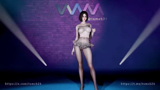 [3D/动态/VAM] 天使没翅膀：露米 魔性摇 极品黑丝御姐多人淫乱性交 [1.1G/FM/WY]
