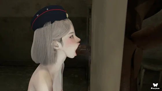 [3D/动态/VAM] CherryPie404 6月新作：prisoner and dog 性感女狱警被黑人囚犯俘虏侵犯 [614M/FM/WY]