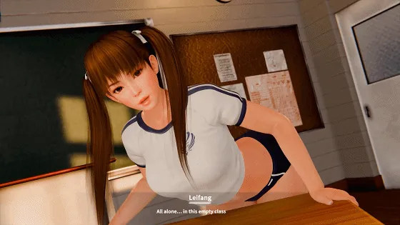 [3D/无修/CV] ToonE 9月新作：Leifang Classroom Heat 雷芳 清纯可爱美少女站立一字马爆肏中出 [4.4G/FM/WY]