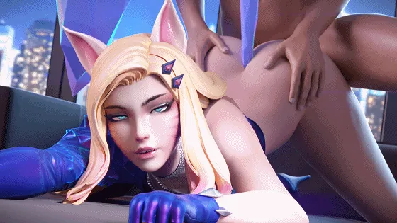 [3D/无修/CV] Nuttycravat 7月新作：D.Va+阿狸 性感御姐后入爆肏中出 [778M/FM/WY]