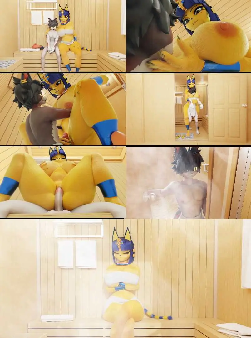 [3D动画】Shwazy3D---埃及猫之桑拿房艳事【269mb-8.05分钟】飞猫+百度