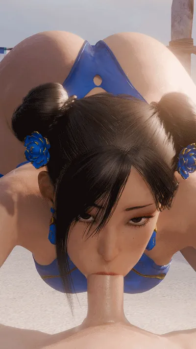 [3D/无修/动态] LazyProcrast 9月新作：嘉米+春丽+艾琳娜 性感女神站立一字马激情爆肏 [457M/FM/WY]