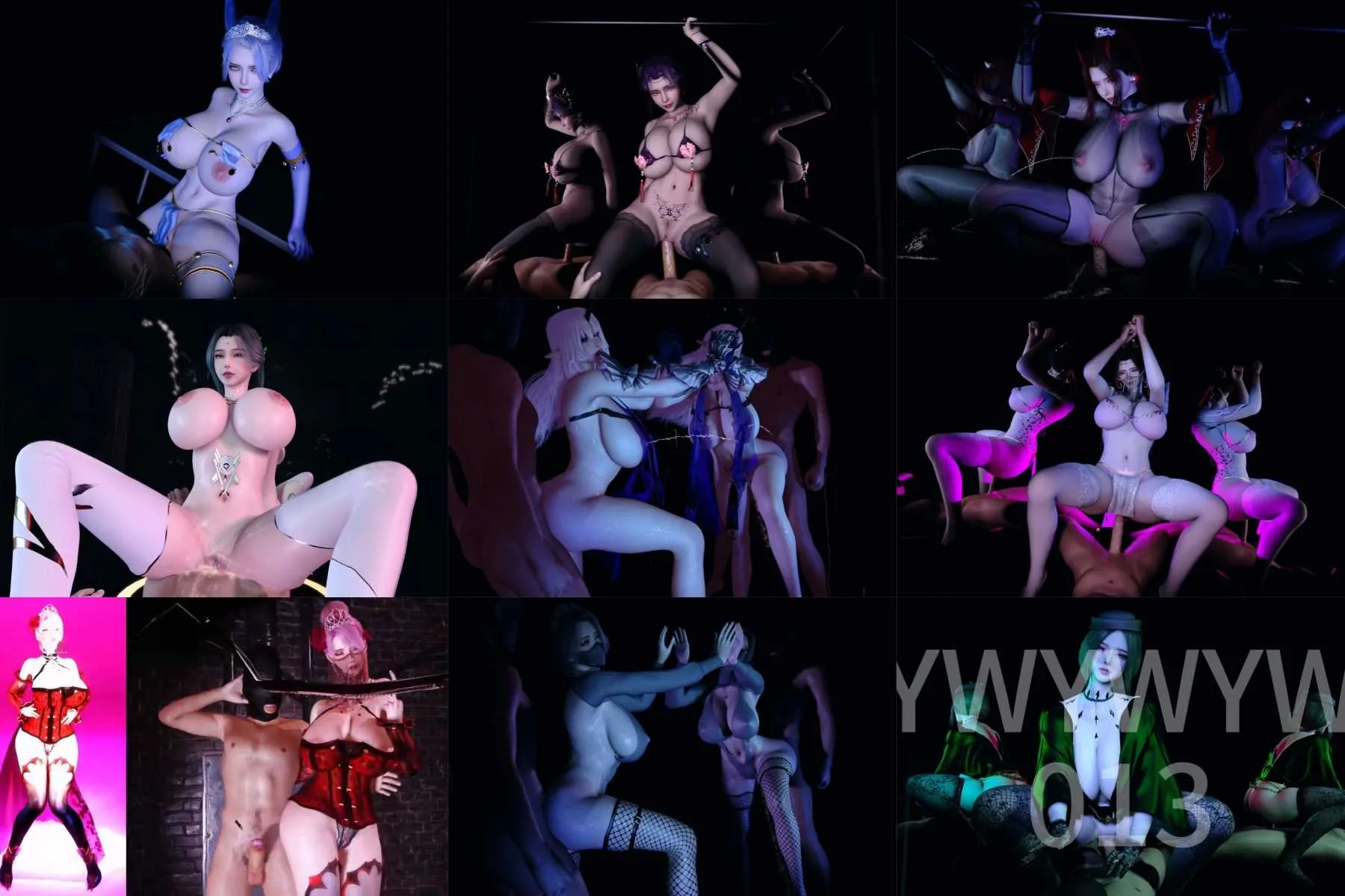 【VAM】【更新至2025.10.19】精品合集2_超高质量R18同人3D系列_YWYWYW013_纯啪【3.2G/15V】【FM转BD】