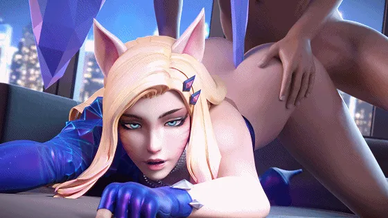 [3D/无修/CV] Nuttycravat 7月新作：D.Va+阿狸 性感御姐后入爆肏中出 [778M/FM/WY]