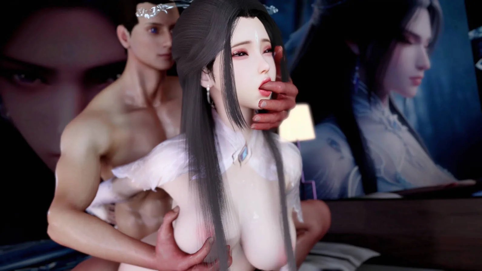 [VAM动画][天使没翅膀] 古风HMV-壁上观 4K [1.65G/FM微云]
