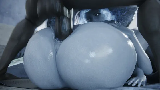 [3D/无修/CV] TDonTran 9月新作：黑猫+菈妮 劲爆身材巨乳尤物被黑色巨根压在身下狠狠的爆肏 [1.6G/FM/WY]