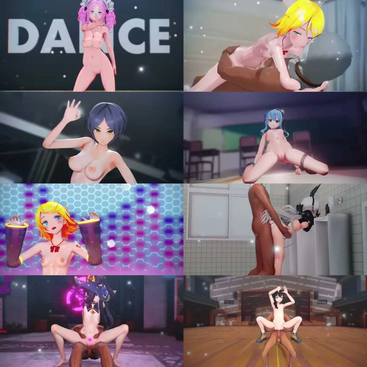 【MMD】【更新至2025.6.14】精品合集2_高质量R18MMD_nagayama_舞啪【1.4G/8V】【FM转BD】
