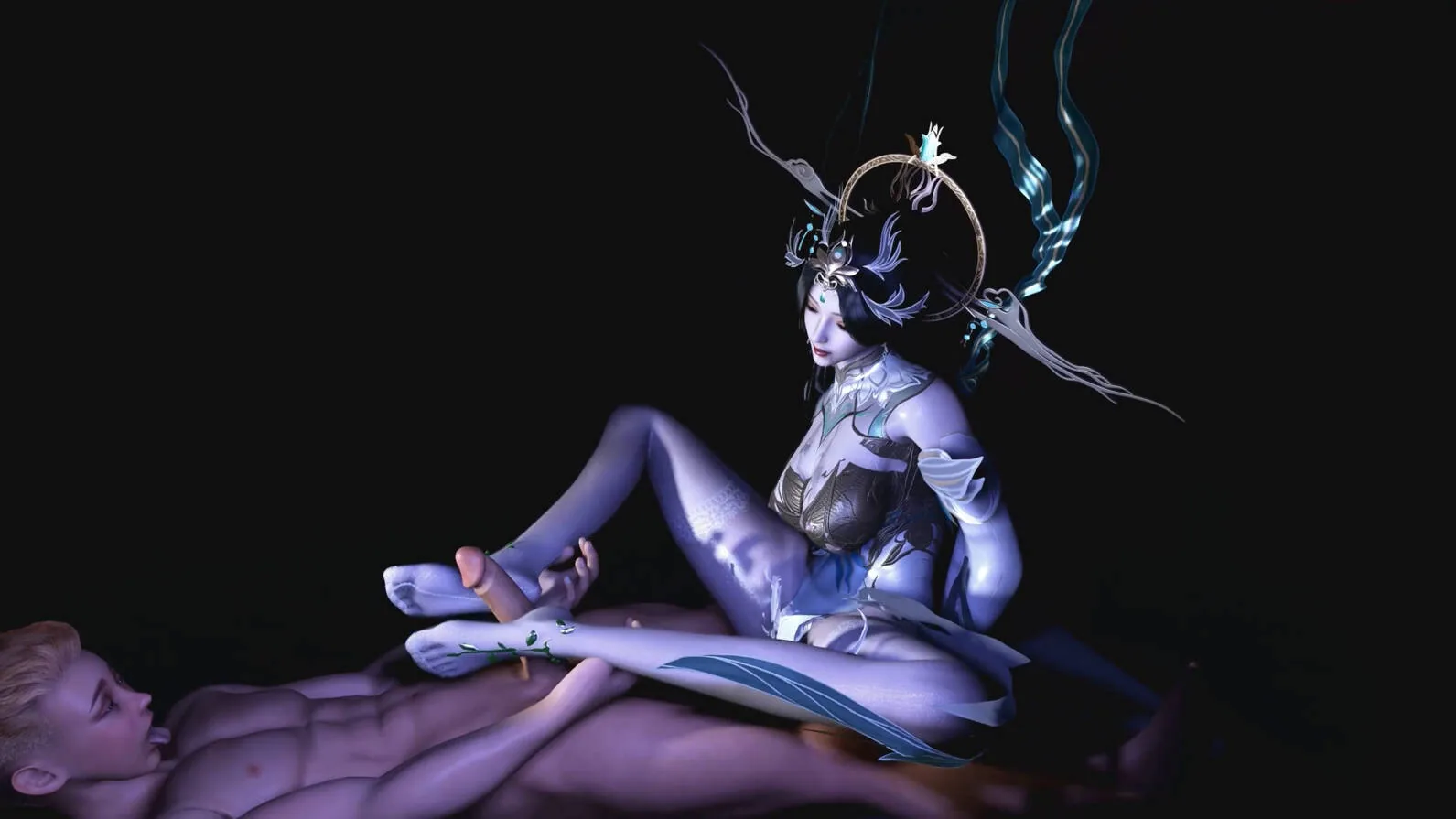 [VAM动画][黑仔] 完美世界-柳神（无敌道）合集二 [2.63G/FM微云]