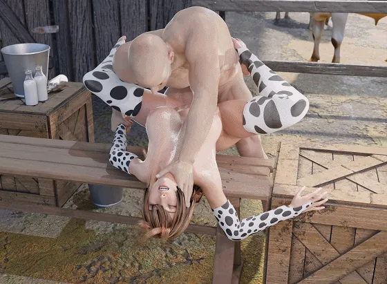 [3D/无修/CV] Erozilx 2-8月新作：冰月花雪+杰玛+隐形女侠+蒂法 性感女神浴池轮奸 [2G/FM/WY]
