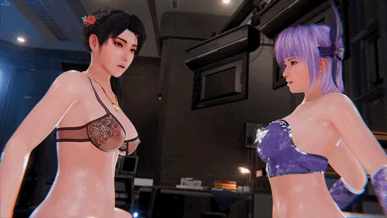 [3D/无修/CV] ToonE 7月新作：Ayane x Momiji 绫音&红叶 性感女忍姐妹花激情双飞 [3G/FM/W