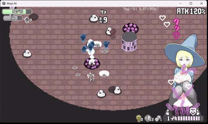 真意高潮～落榜魔女与H的魔手～ [v0.190 官方中文] [PC] [ACT/官中/动态] [1.6G/FM/微云]
